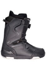 Snowboard Boots Strong Black Atop Speed Lacing