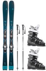 Dynastar M-Cross 78 + stokken + skischoenen