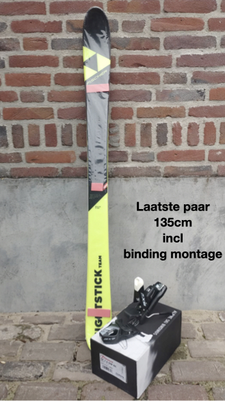 NIGHTSTICK  135cm  + 7.5 binding - Laatste paar !!!