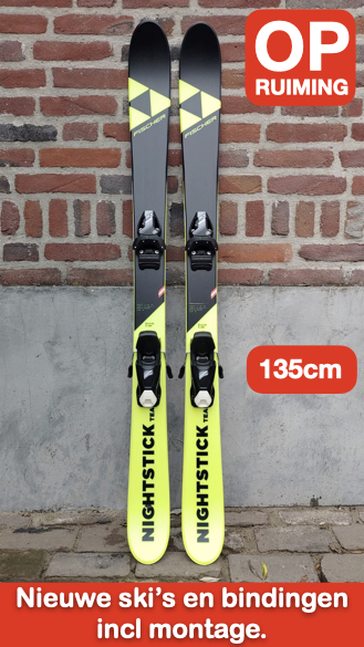 NIGHTSTICK  135cm  + 7.5 binding - Laatste paar !!!
