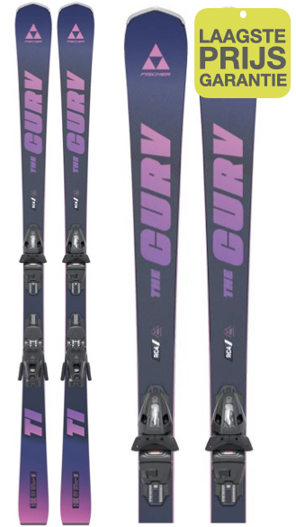 Fischer The Curv TI Twin Powerrail Paars P15424 | Skicenter Fam Coenraad