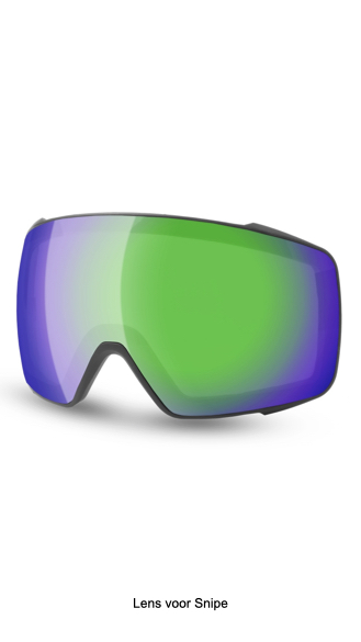 Hatchey Losse Lens Black / Full Revo Black Green | Skicenter Fam Coenraad