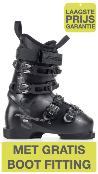 Fischer RC 85 HV Black skischoen U09425 | Comfort & brede pasvorm