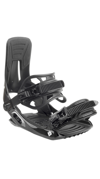 Hatchey Tactic Snowboardbindingen Zwart – Stabiel & Responsief | Skicenter Coenraad